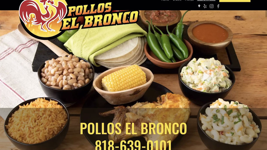 Pollos el Bronco Website